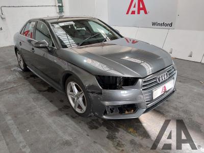 Image of 2017 AUDI A4 TFSI S LINE 1395cc TURBO PETROL MANUAL 6 Speed 4 DOOR SALOON