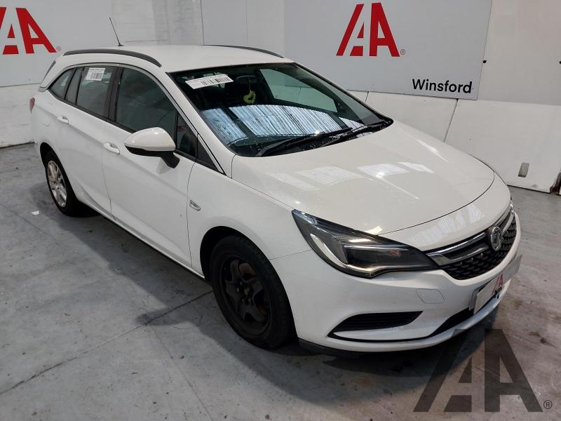 2016 VAUXHALL ASTRA DESIGN CDTI ECOFLEX S/S 1598cc TURBO DIESEL MANUAL 6 Speed 5 DOOR ESTATE