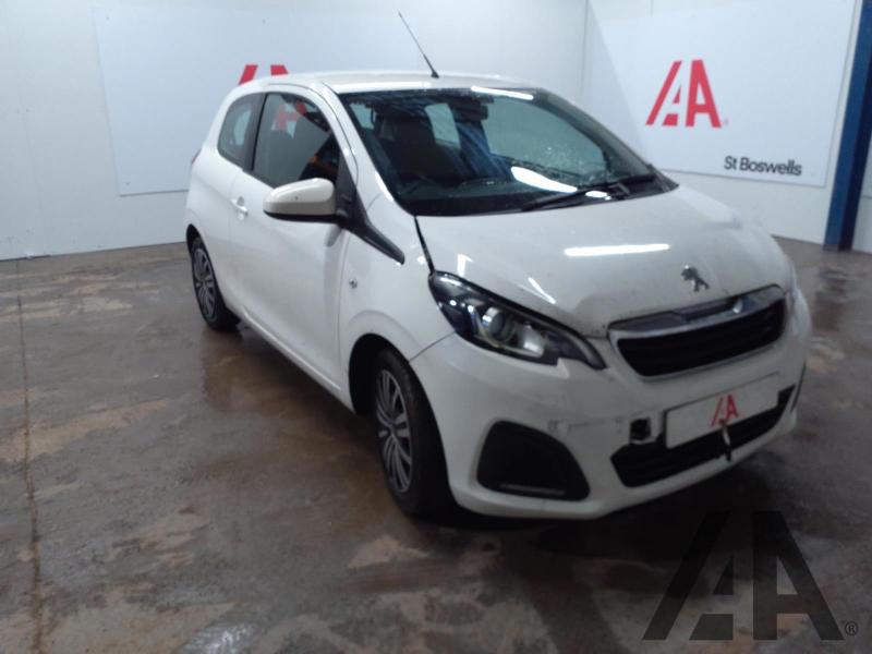 2015 PEUGEOT 108 ACTIVE 998cc PETROL MANUAL 5 Speed 3 DOOR HATCHBACK