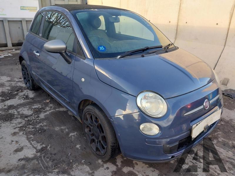 2011 FIAT 500 C TWINAIR 875cc TURBO PETROL MANUAL 3 DOOR CONVERTIBLE