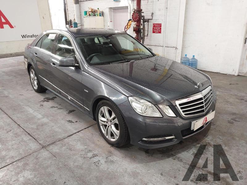 2011 MERCEDES E-CLASS E220 CDI BLUEEFFICIENCY AVANTG 2143cc TURBO DIESEL AUTOMATIC 4 DOOR SALOON