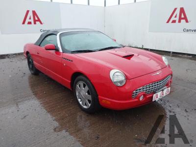 Image of 2003 FORD THUNDERBIRD 3900cc V8 PETROL AUTOMATIC 2 DOOR CONVERTIBLE LHD