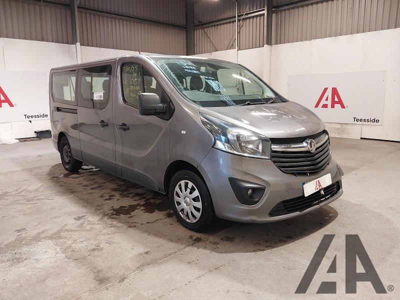 2018 VAUXHALL VIVARO COMBI CDTI S/S 1598cc TURBO DIESEL MANUAL 6 Speed 5 DOOR MPV