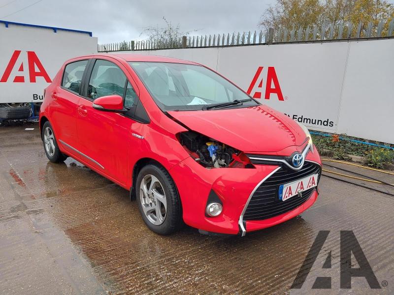 2015 TOYOTA YARIS HYBRID ICON 1497cc PETROL/ELECTRIC CVT 5 DOOR HATCHBACK