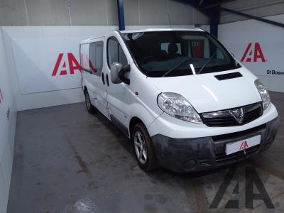 Image of 2014 VAUXHALL VIVARO 2900 CDTI 1995cc TURBO DIESEL MANUAL 6 Speed PANEL VAN