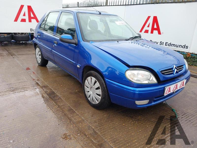 2001 CITROEN SAXO DESIRE 1124cc PETROL MANUAL 5 Speed 5 DOOR HATCHBACK
