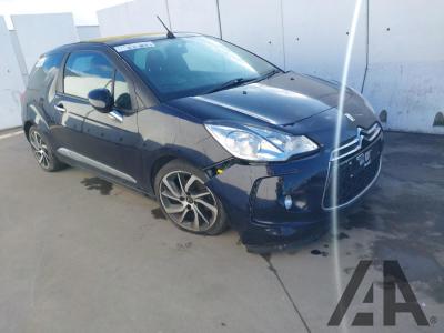 Image of 2015 DS 3 PURETECH DSTYLE NAV S/S EAT6 1199cc TURBO PETROL AUTOMATIC 3 DOOR CONVERTIBLE