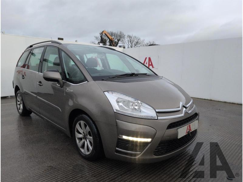 2012 CITROEN C4 PICASSO GRAND E-HDI VTR PLUS EGS 1560cc TURBO DIESEL SEMI AUTO 6 Speed 5 DOOR MPV