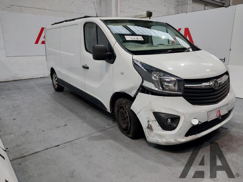 2018 VAUXHALL VIVARO L2H1 2900 SPORTIVE CDTI 1598cc TURBO DIESEL MANUAL 6 Speed PANEL VAN