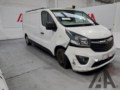 Image of 2018 VAUXHALL VIVARO L2H1 2900 SPORTIVE CDTI 1598cc TURBO DIESEL MANUAL 6 Speed PANEL VAN