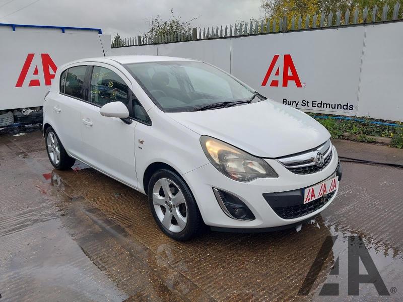 2012 VAUXHALL CORSA SXI 1229cc PETROL MANUAL 5 DOOR HATCHBACK