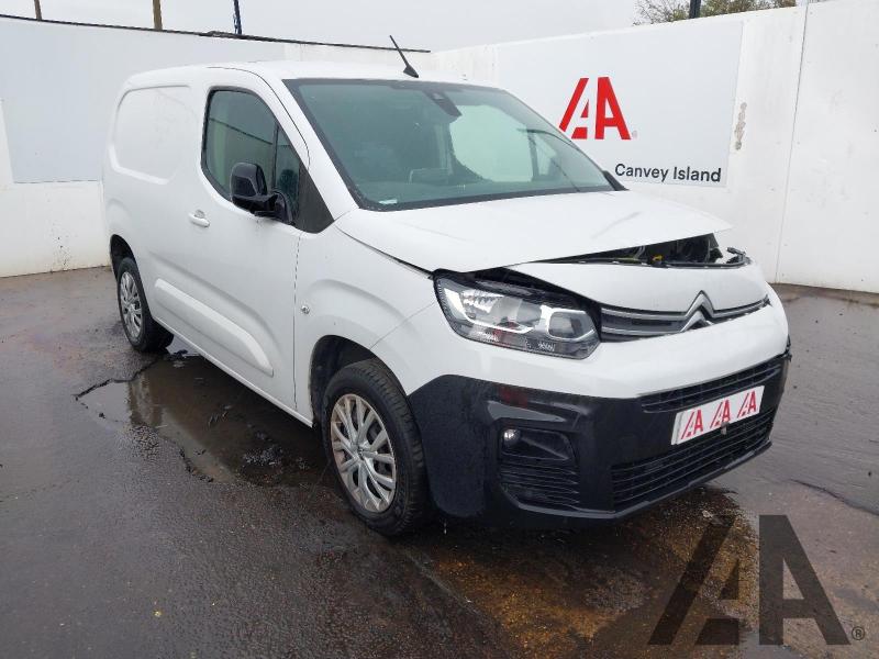2023 CITROEN BERLINGO 1000 DRIVER EDITION M BLUEHDI 1499cc TURBO DIESEL MANUAL PANEL VAN