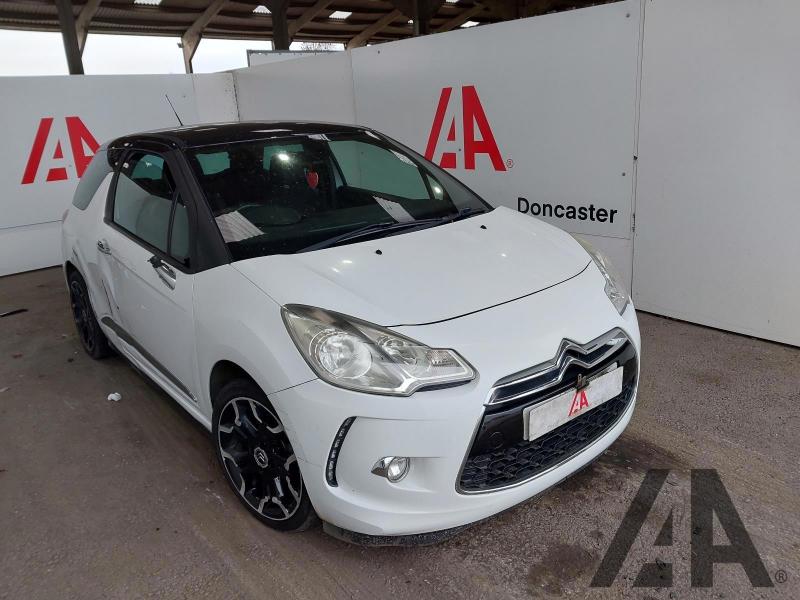 2012 CITROEN DS3 E-HDI DSTYLE PLUS 1560cc TURBO DIESEL MANUAL 5 Speed 3 DOOR HATCHBACK