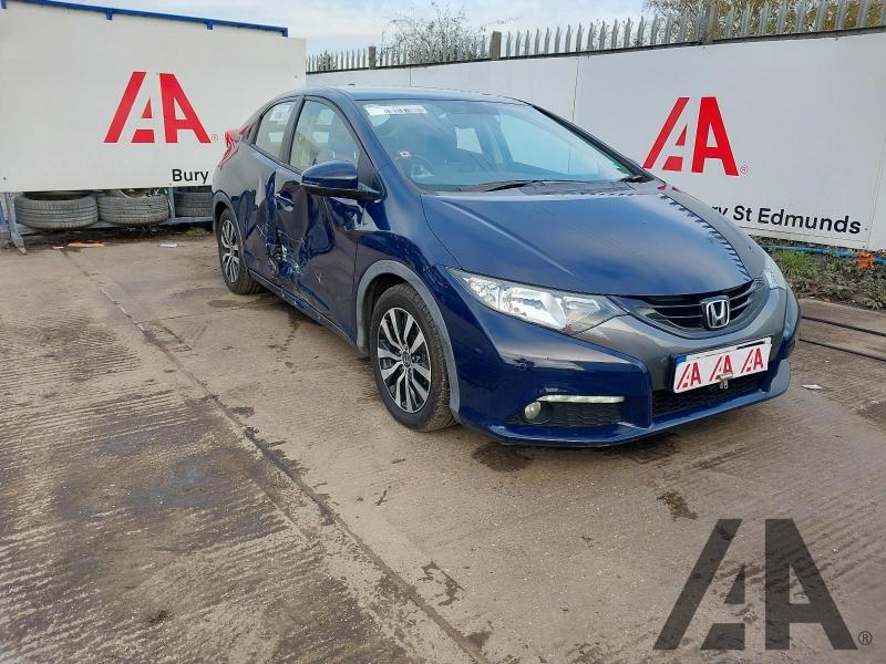 2013 HONDA CIVIC I-DTEC EX 1597cc TURBO DIESEL MANUAL 6 Speed 5 DOOR HATCHBACK