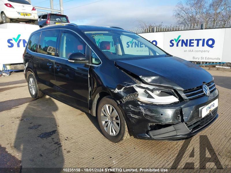 2016 VOLKSWAGEN SHARAN SE NAV TDI BLUEMOTION TECHNOLO 1968cc TURBO DIESEL SEMI AUTO 6 Speed 5 DOOR MPV