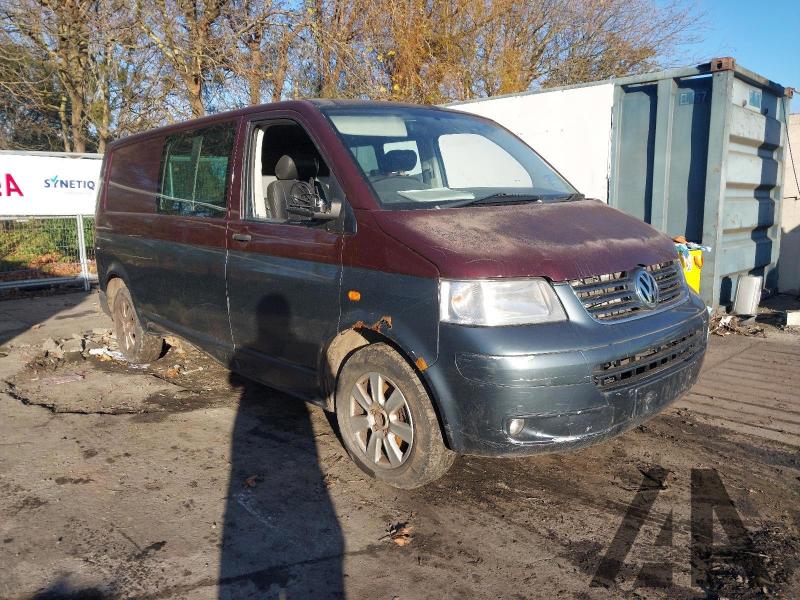 2005 VOLKSWAGEN TRANSPORTER T30 TDI LWB 2461cc TURBO DIESEL MANUAL 5 Speed PANEL VAN