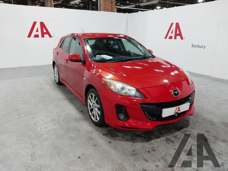 2012 MAZDA 3 SPORT 1598cc PETROL MANUAL 5 Speed 5 DOOR HATCHBACK