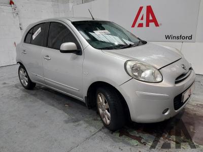 Image of 2011 NISSAN MICRA ACENTA 1198cc PETROL CVT 1 Speed 5 DOOR HATCHBACK
