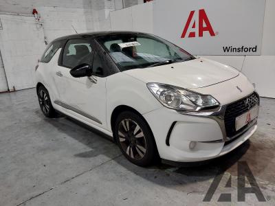Image of 2017 DS 3 PURETECH CHIC 1199cc PETROL MANUAL 3 DOOR HATCHBACK
