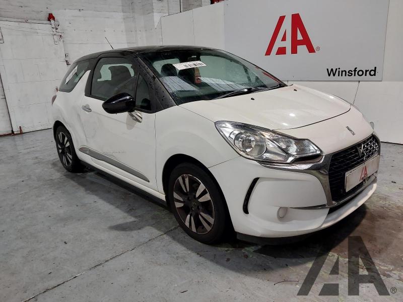 2017 DS 3 PURETECH CHIC 1199cc PETROL MANUAL 3 DOOR HATCHBACK