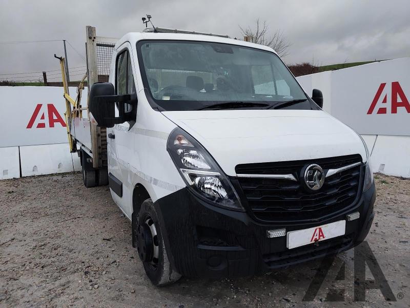 2021 VAUXHALL MOVANO L4H1 R3500 DRW C/C 2299cc TURBO DIESEL MANUAL 2 DOOR CHASSIS CAB