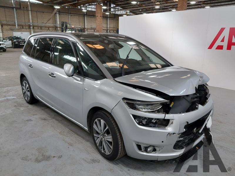 2015 CITROEN C4 PICASSO GRAND BLUEHDI EXCLUSIVE PLUS 1560cc TURBO DIESEL MANUAL 6 Speed 5 DOOR MPV