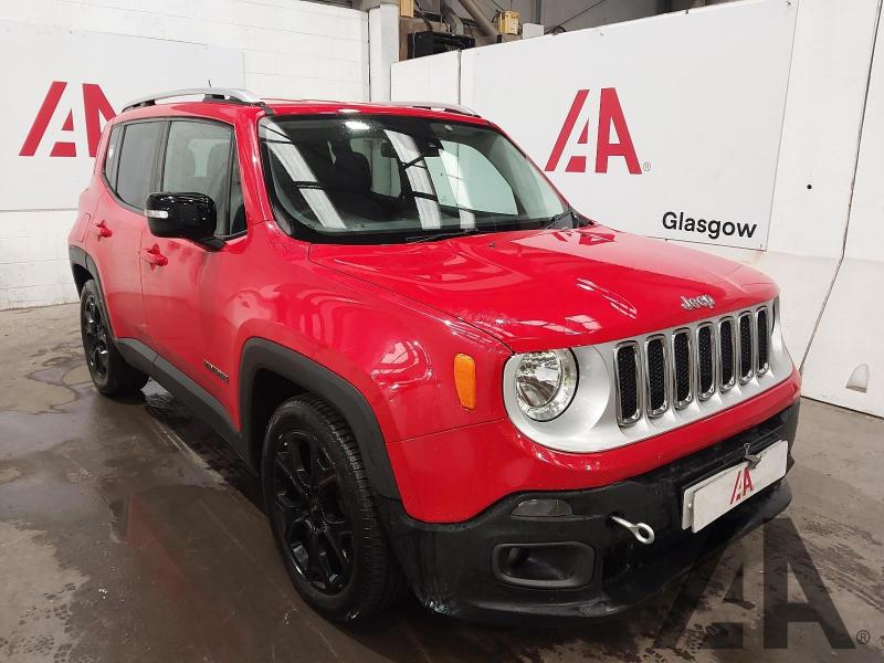 2017 JEEP RENEGADE M-JET LIMITED 1598cc TURBO DIESEL AUTOMATIC 6 Speed 5 DOOR ESTATE