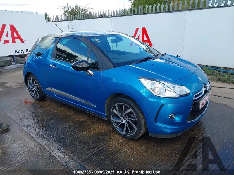 2014 CITROEN DS3 DSTYLE PLUS 1598cc PETROL MANUAL 5 Speed 3 DOOR HATCHBACK