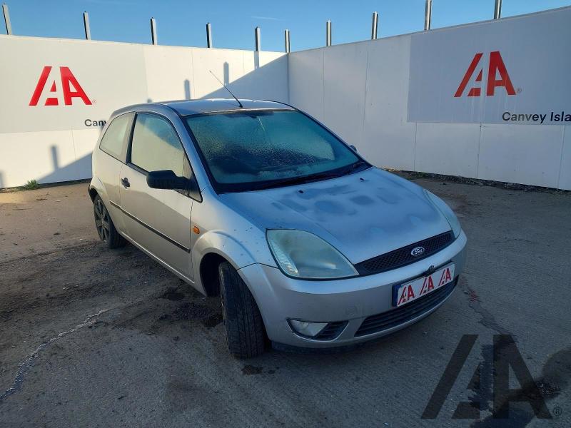 2004 FORD FIESTA SILVER 16V 1388cc PETROL MANUAL 3 DOOR HATCHBACK
