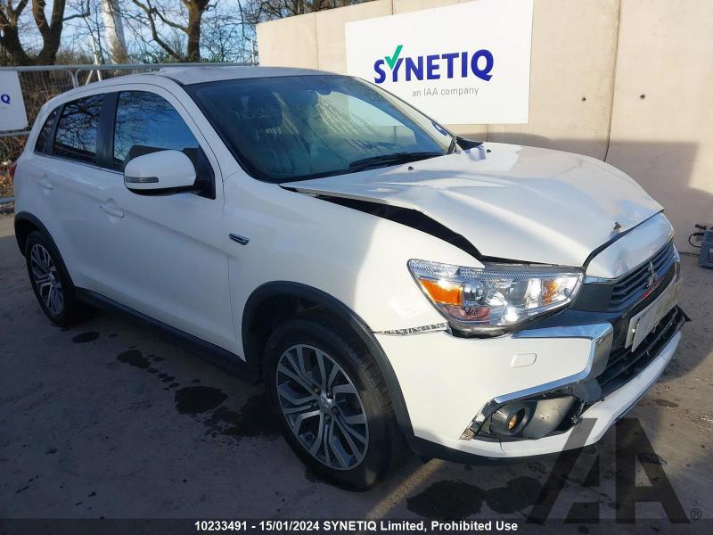 2017 MITSUBISHI ASX 3 1590cc PETROL MANUAL 5 Speed 5 DOOR HATCHBACK