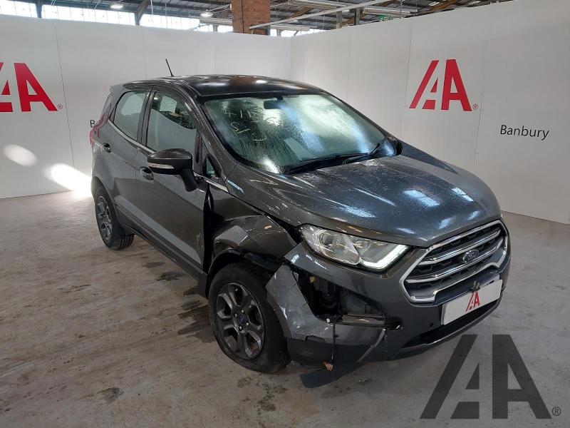 2018 FORD ECOSPORT ZETEC 999cc TURBO PETROL MANUAL 5 DOOR HATCHBACK