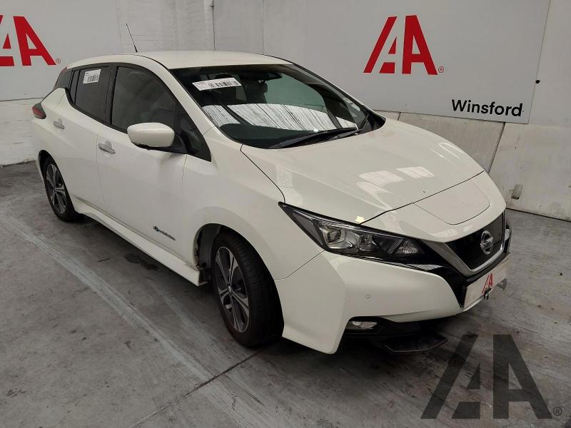 2019 NISSAN LEAF TEKNA ELECTRIC DIRECT DRIVE 5 DOOR HATCHBACK