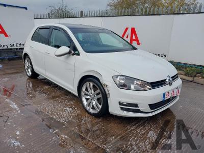 Image of 2016 VOLKSWAGEN GOLF GT EDITION TDI BLUEMOTION TECH 1598cc TURBO DIESEL SEMI AUTO 7 Speed 5 DOOR HATCHBACK