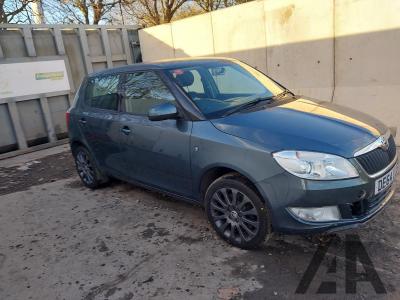 Image of 2014 SKODA FABIA ELEGANCE TSI DSG 1197cc TURBO PETROL SEMI AUTO 7 Speed 5 DOOR HATCHBACK