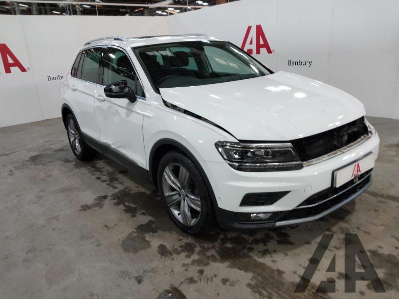 2018 VOLKSWAGEN TIGUAN SEL TDI 1968cc TURBO DIESEL MANUAL 6 Speed 5 DOOR ESTATE