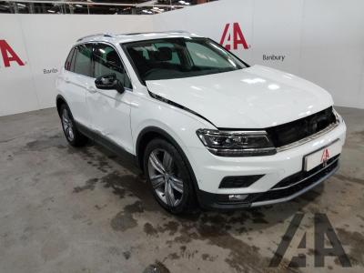 2018 VOLKSWAGEN TIGUAN SEL TDI 1968cc TURBO DIESEL MANUAL 6 Speed 5 DOOR ESTATE
