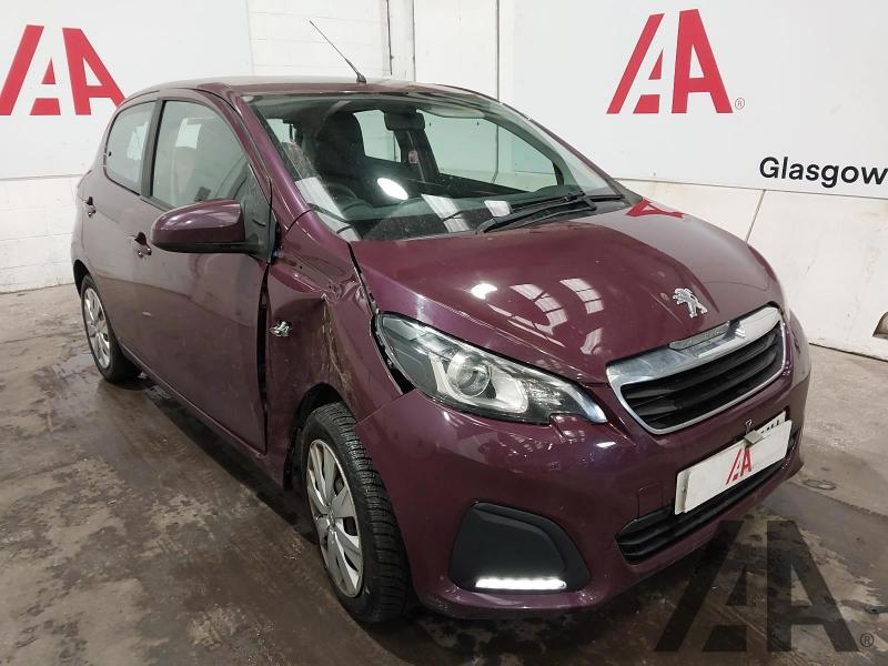 2018 PEUGEOT 108 ACTIVE 998cc PETROL MANUAL 5 Speed 5 DOOR HATCHBACK