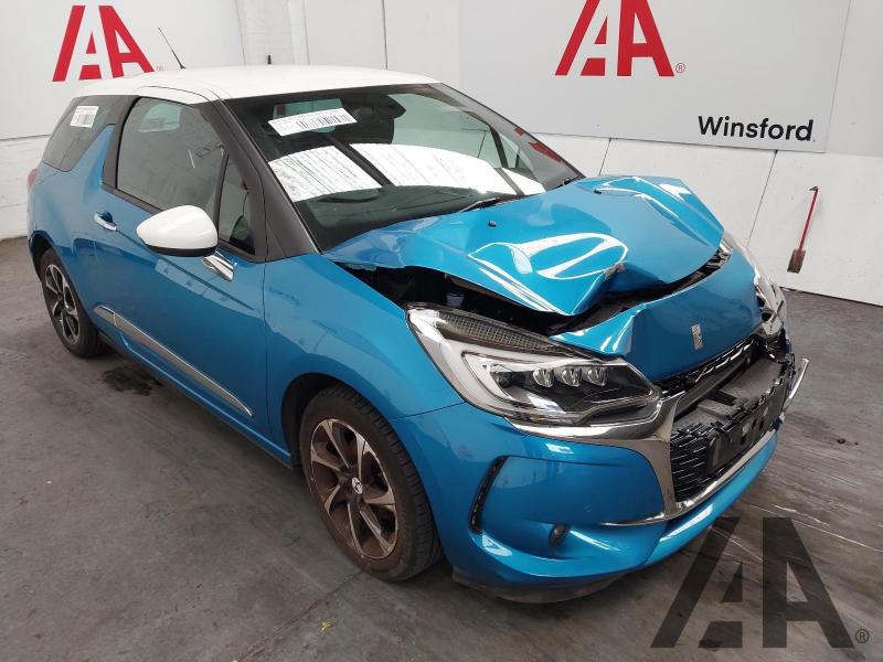 2016 DS 3 PURETECH ELEGANCE S/S EAT6 1199cc TURBO PETROL AUTOMATIC 3 DOOR HATCHBACK