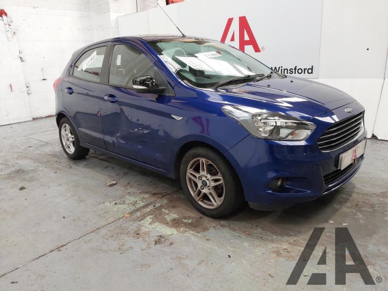 2017 FORD KA ZETEC 1198cc PETROL MANUAL 5 DOOR HATCHBACK
