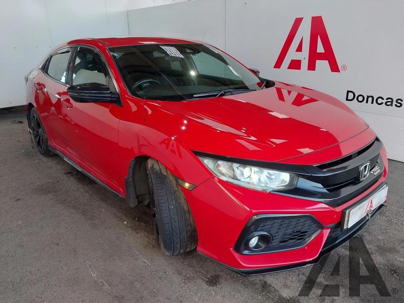 2017 HONDA CIVIC VTEC SR 988cc TURBO PETROL CVT 1 Speed 5 DOOR HATCHBACK