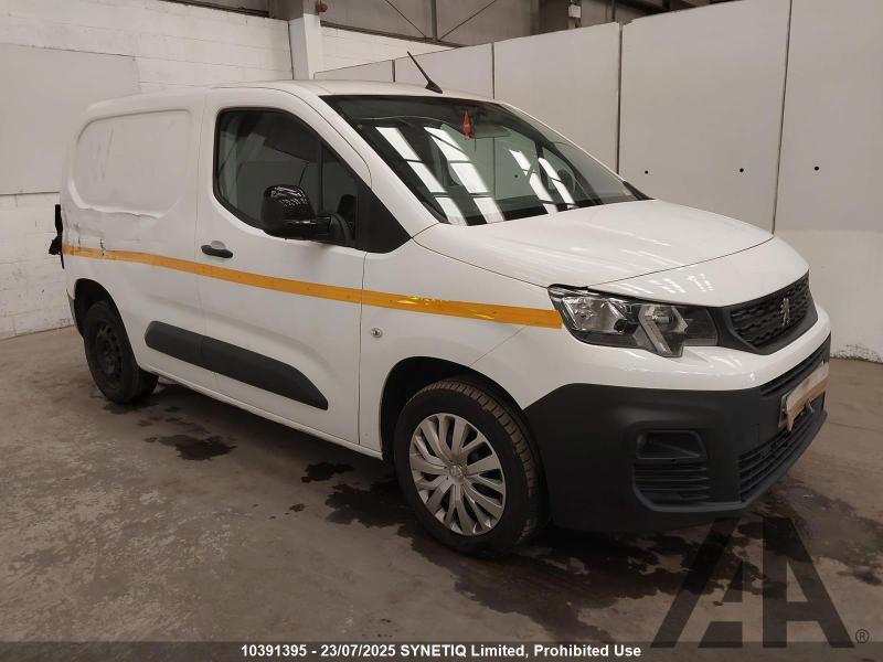 2022 PEUGEOT PARTNER BLUEHDI PROFESSIONAL PREMIUM L 1499cc TURBO DIESEL MANUAL 4 DOOR PANEL VAN