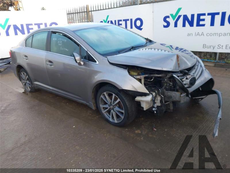 2015 TOYOTA AVENSIS D-4D ICON BUSINESS EDITION 1998cc TURBO DIESEL MANUAL 6 Speed 4 DOOR SALOON