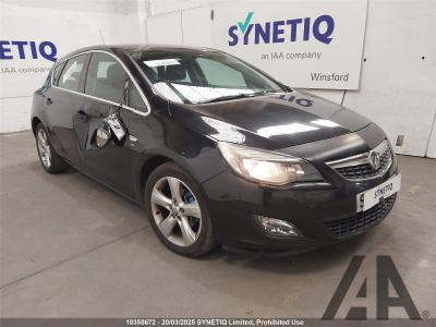 Image of 2010 VAUXHALL ASTRA SRI 1598cc PETROL MANUAL 5 Speed 5 DOOR HATCHBACK