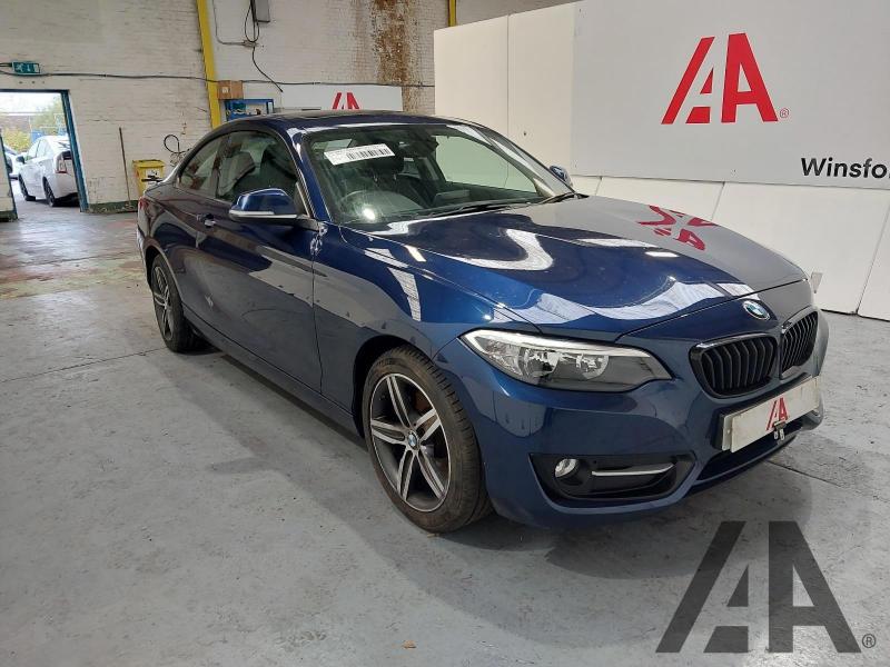 2014 BMW 2 SERIES 220I SPORT 1997cc TURBO PETROL MANUAL 2 DOOR COUPE