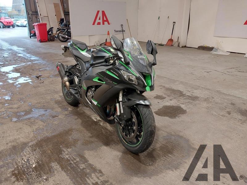 2018 KAWASAKI ZX (NINJA) ZX-10R 1002 CJF 998cc PETROL MOTORCYCLE
