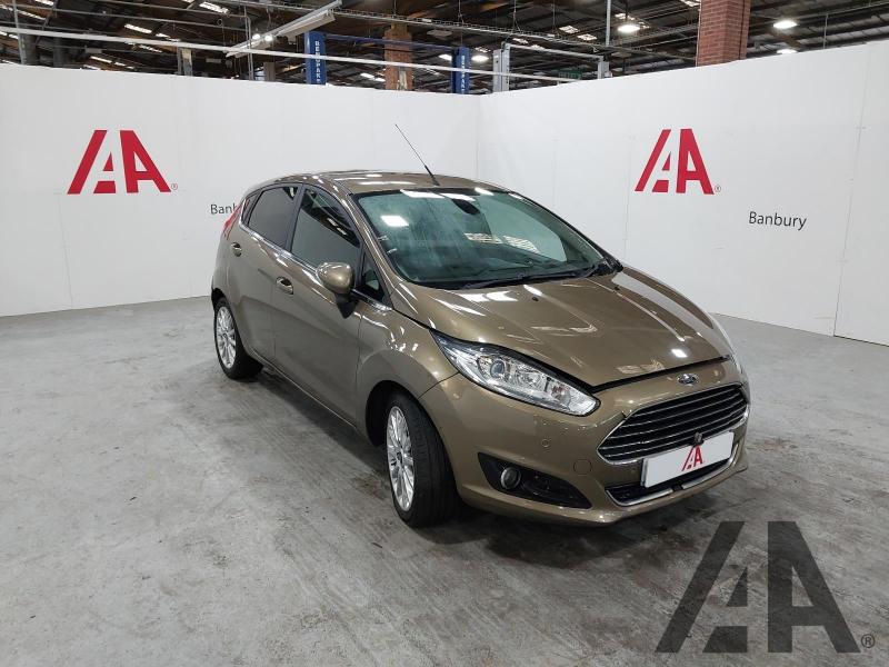 2013 FORD FIESTA TITANIUM X TDCI 1560cc TURBO DIESEL MANUAL 5 Speed 5 DOOR HATCHBACK