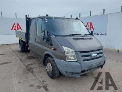 Image of 2010 FORD TRANSIT 350 DRW 2402cc TURBO DIESEL MANUAL CHASSIS CAB
