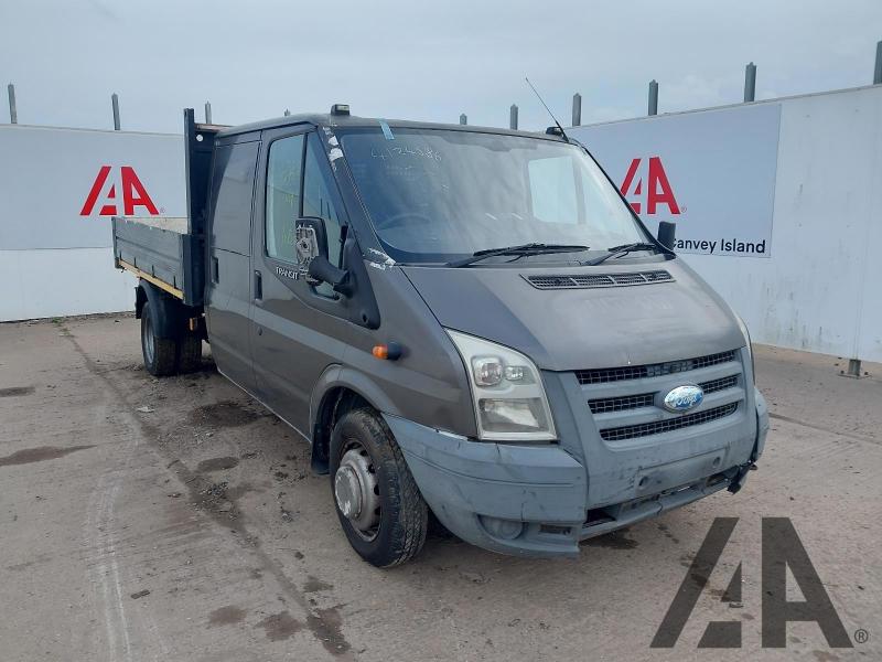 2010 FORD TRANSIT 350 DRW 2402cc TURBO DIESEL MANUAL CHASSIS CAB