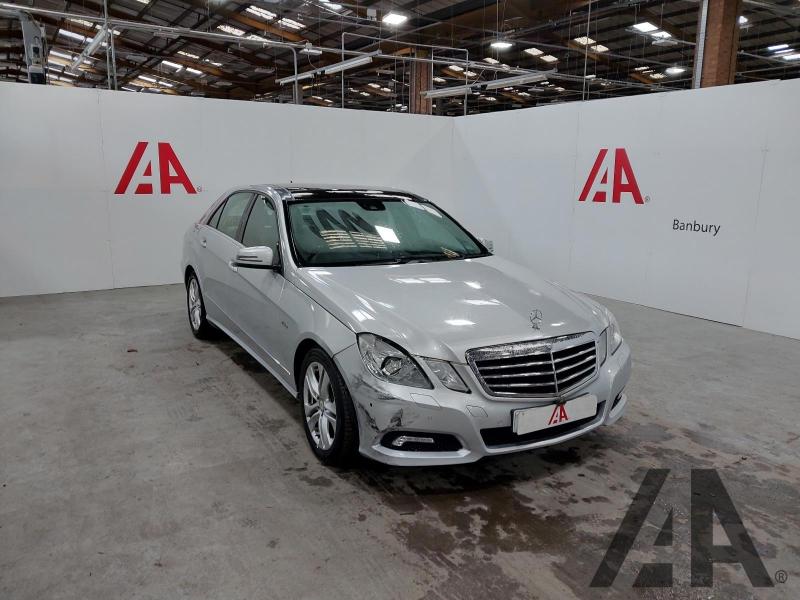 2010 MERCEDES E-CLASS E350 CDI BLUEEFFICIENCY AVANTG 2987cc TURBO DIESEL AUTOMATIC 4 DOOR SALOON