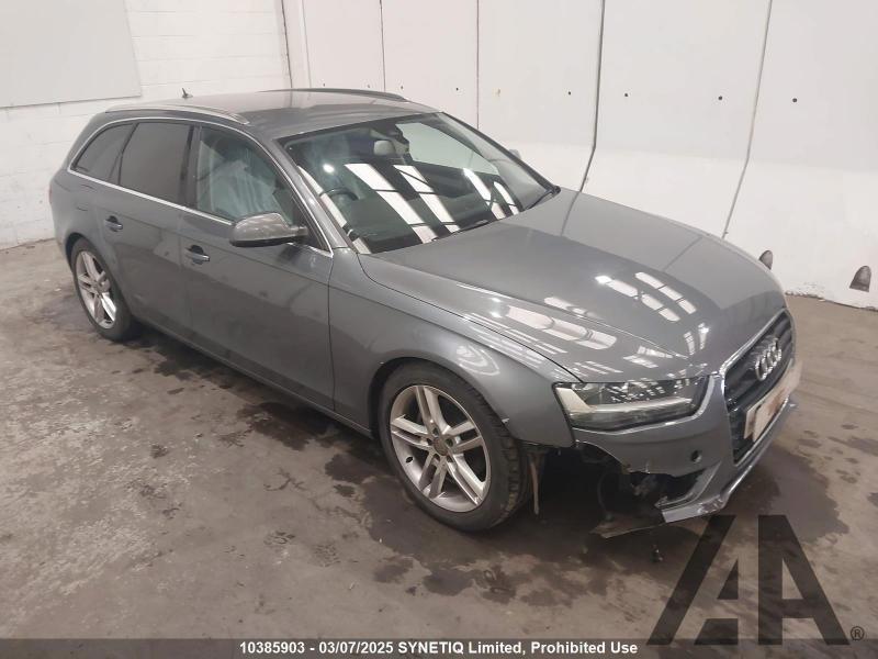 2015 AUDI A4 TDI ULTRA SE TECHNIK 1968cc TURBO DIESEL MANUAL 6 Speed 5 DOOR ESTATE